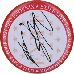 【中古】バッジ・ピンズ SHOKICHI(サイン) RED PHOENIX 缶バッジ 「EXILE 20th ANNIVAERSARY EXILE LIVE TOUR 2021 ”RED PHOENIX”」