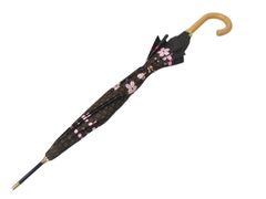 LOUIS VUITTON ルイヴィトン バラブリュイ チェリーブロッサム 傘 M92030 プッシュ式 ポリエステル 美品 中古 4b001196