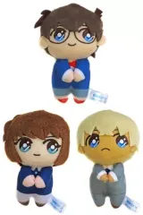 【中古】ぬいぐるみマスコット・ぬいぐるみバッジ 全3種セット ぴょことも マスコット“コナン＆灰原＆降谷”(EX) 「名探偵コナン」