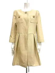 EPOCA エポカ　 ロングコート ベージュ　38サイズ　美品 カメリア ウールロングコート(コート)｜EPOCA(エポカ)の