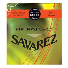 Savarez クラシックギター弦 540CR NEW CRISTAL CLASSIC スタンダードテンション フランス製6本セット