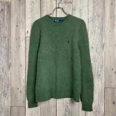 【 Polo by Ralph Lauren ポロ バイ ラルフローレン 】ウール アンゴラ ニット セーター L