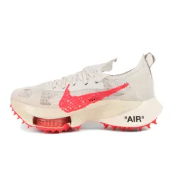 美品 OFF-WHITE オフホワイト サイズ:26.0cm 21SS NIKE AIR ZOOM TEMPO NEXT% / OW (CV0697-100) ナイキ エアズーム テンポ ネクト% ホワイト ソーラーレッド 白赤 US8 コラボ【メンズ】のサムネイル