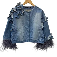 【Adonisis】アドニシス アシンメトリー デニムジャケット コート 忍者仏頭プリントルーズフィットデニムジャケット – EVISU