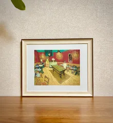 新品☆額縁付アートポスター☆フィンセント・ファン・ゴッホ☆Vincent van Gogh☆The Night Cafe, 1888☆112