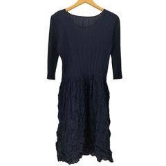 サカイ Sacai プリーツ レース切替 シースルーブラウス レディース JPN  