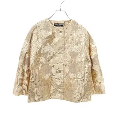 DOLCE & GABBANA ドルチェアンドガッバーナ ノーカラージャケットのサムネイル