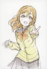 [중고] 엽서 [단품] 구니키다 하나마루 엽서 [러브라이브! 선샤인!! 5주년 전시회 -Pieces of Aqours- 엽서 10장 세트]