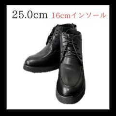 【16cmインソール】厚底シークレットビジネスシューズ【コスプレ用におすすめ！】