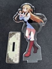 ソードアートオンライン　プログレッシブ×マンハッタンロールアイスクリーム　アスナ　アクリルスタンド　冥き夕闇のスケルツォ