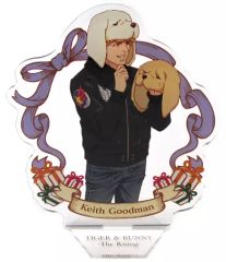[중고] 아크릴 스탠드 아크릴 패널 아크릴 스탠드 ~ 키스 ~ [이치 반 쿠지 TIGER & BUNNY-The Rising- ~Good things come to those who wait.~] G상
