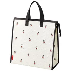  ミッキーマウス 行楽トートバッグ 大容量 アルミ蒸着 お買い物 エコバッグ 不織布 ディズニー キャラクター スケーター  