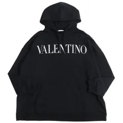 VALENTINO ロゴジップアップパーカーXS