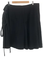 tricot COMME des GARCONS トリココムデギャルソン 2005AW ウールラップスカート ネイビー系 M TP-S035のサムネイル
