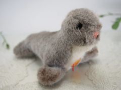 送料無料★シュタイフ★Olly Seal 15cm ID's完品★アザラシのオリー/海豹★Steiff