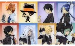 【中古】シール・ステッカー 全8種セット 「家庭教師ヒットマンREBORN! POP UP STORE in ロフト 描き下ろし 歩みver. トレーディングアクリルステッカー」