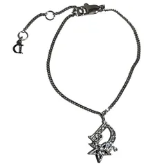 ディオール　Dior　ロゴ　チャーム　ブランド小物　ブレスレット　レディース