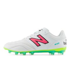 [ニューバランス] サッカースパイク 442 TEAM HG MS42H フルグレインレザー メンズ WH2(WHITE) 28.0 cm 2E [WH2(WHITE)] [28.0 cm 2E]