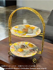 【英国アンティーク】Royal Winton floral plates(6pcs） 貴重なロイヤル・ウィントン フローラル・プレート6枚セット