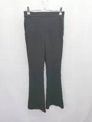 ◇ ⊇ repipi armario レピピアルマリオ ストレッチ フレア パンツ サイズＭ ブラック レディース E  【1505290033138】