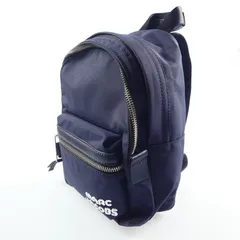 【姫路東店】 中古 MARC JACOBS | マークジェイコブス リュック・デイパック MINI BACKPACK M0014032 ネイビー 【121】