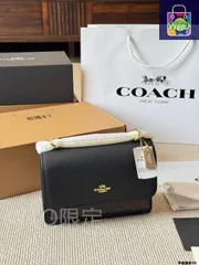 【今日特価】Coach コーチ クレアフリップスクエアバッグ 二通りの持ち方が可能-WTO輸入2