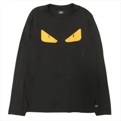 【美品】フェンディ 長袖カットソー ゴールド金具 メダル F F刻印 黒 2025年最新】Fendi メンズ 七分・長袖カットソーの人気アイテム