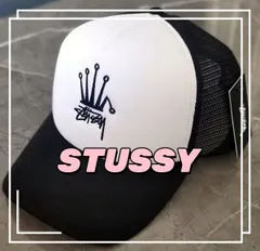 【希少】STÜSSY SPORT ネイビーキャップ 王冠刺繍付き　ストリート 希少】STÜSSY SPORT ネイビーキャップ 王冠刺繍付き ストリート