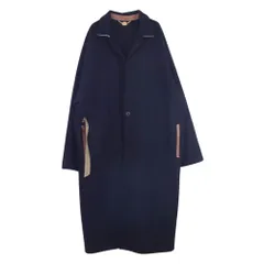 SUNSEA サンシー 21AW 21A35 FELTON COAT ウール フェルトン コート ネイビー系 3【中古】のサムネイル