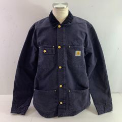 04w3911▽※【中古】Stussy & Carhartt WIP カーハート＆ステューシーワークインプログレス コラボ CHORECOAT カバーオール XLサイズ I021371.1C.06.03【八王子店】