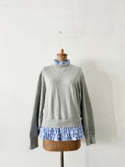 【2025SS】JOUNAL STANDARD LUXE 　ミニウラケPO　白 今期journal standard luxe ミニウラケプルオーバーホワイト