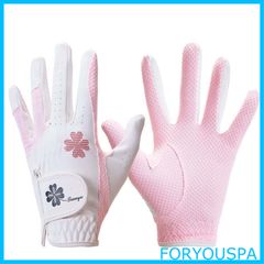 【人気商品】ゴルフグローブ レディース 両手用 ゴルフ手袋 女性 防水性 滑り止め 濡れても滑らない マックスキャット 特殊繊維 女 艶グローブ レディス 誕生日 母の日 ギフト プレゼント 贈り物 ゴルフ用品 スポーツ用品 贈答用