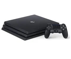 【美品】PlayStation 4 Pro ジェット・ブラック 1TB (CUH-7200BB01)