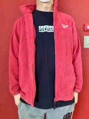 90’s Reebok リーボック ZIP UP フリースジャケット メンズM