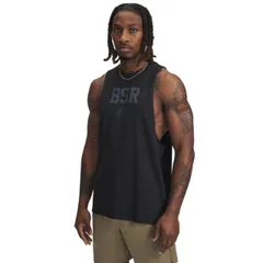 【送料無料】 アンダーアーマー メンズ Tシャツ トップス Men's Under Armour Project Rock BSR Tank Top Black