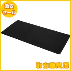 【数量限定】[SENSYU] カードゲーム用マット ６０㎝×３０㎝ 大判サイズ ブラック ラバー素材 (プレイマット)