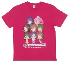 【中古】Tシャツ(女性アイドル) 高垣彩陽 Tシャツ ホットピンク Lサイズ 「LAWSON premium event ミュージックレインフェスティバル2017」