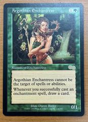 状態A Argothian Enchantress アルゴスの女魔術師 英語版 MTG MAGIC The Gathering