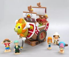 [중고] 입상·장식품 사우잔드 써니호 마스코트 첨부 저금통 [원피스 라이드 크루즈~FOR THE NEW WORLD~in 하우스텐보스]