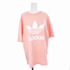 アディダスオリジナルス adidas originals RELAXED TREFOIL TEE AE Tシャツ カットソー 半袖 ロゴプリント CE6246 ピンク S ■MA /MMのサムネイル