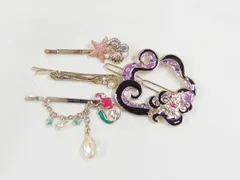 DISNEY ディズニー アースラ リトルマーメイド アリエル ヘアピン セット　/　MA1240