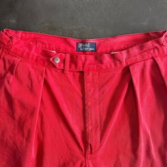90s Polo by Ralph Lauren グルカショーツ USA製 レッド