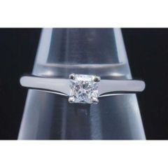 ティファニー ルシダ ダイヤモンド リング PT950 プラチナ ダイヤ 0.34ｃｔ E-VS1-VG【鑑定書付・新品同様】