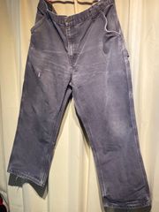 古着 カーハート w40 L30 Carhartt Original Dungaree Fit ダックペインターパンツ