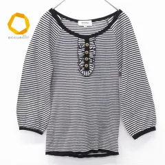 ソニア バイ ソニア リキエル SONIA BY SONIA RYKIEL ボーダー 7分袖 カットソー 835599k★のサムネイル