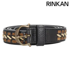 極美品■サンローラン スタッズ ベルト エディ期 13AW ゴールド金具 黒色 メンズ ベルト | サンローラン | YSL