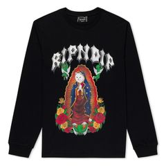 Ripndip Mother Nerm L/S T-Shirt Black XL Tシャツ 送料無料
