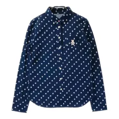 サイズ：M CALLAWAY キャロウェイ  長袖ポロシャツ 総柄 ネイビー系 [240101342602]# ゴルフウェア レディース ストスト