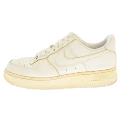 NIKE (ナイキ) AIR FORCE 1 '07 LV8 Made You Look エアフォース1 エレベイト メイドユールック ローカットスニーカー ホワイト US8.5/26.5cm DJ4630-100