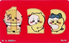 【中古】シール・ステッカー [単品] 13.1・2・3! キャラクターシール 「キャラポケ ちいかわvol.2」